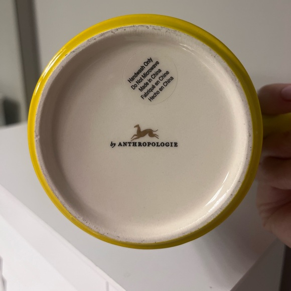 Anthropologie Parker Stoneware Monogram *C* Mug NWOB - Picture 4 of 6